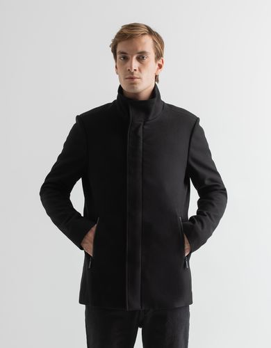 Cappotto collo alto