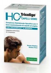 Homocrin HC+ Tricoligo Integratore Anticaduta Capelli Uomo con Trichomples e Serenoa