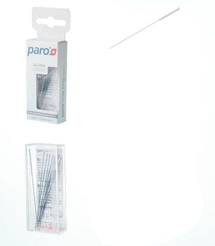 PARO 7-1012 ISOLA LONG SCOVOLINO INTERDENTALI XXX-FINE BIANCO CILINDRICO DIAMETRO 1,9 MM