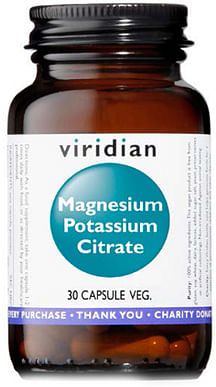 VIRIDIAN MAGNESIUM POTASSIUM CITRATE 30CPS