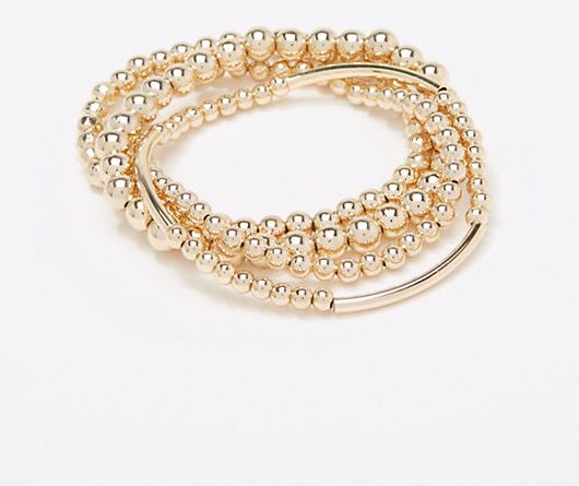 Metallic Ball Bracelet