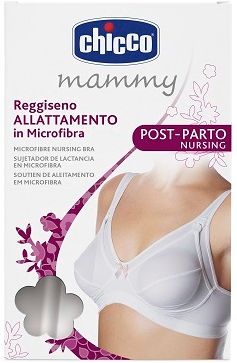 CHICCO MAMMY REGGISENO MICROFIBRA ALLATTAMENTO BIANCO 5D
