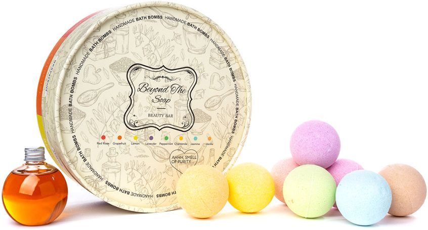 Beyond the Soap 8 Piece Bath Bomb Gift Set