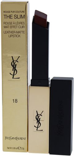 Yves Saint Laurent 0.08oz #18 Reverse Red Rouge Pur Couture The Slim Matte Lipstick