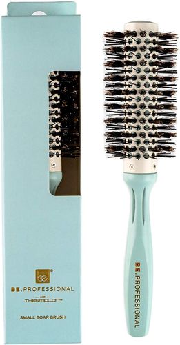 Be.Professional Women's Seafoam Green 1.5in Round Boar Bristle Brush