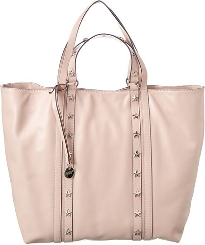 RED Valentino Sky Combat Leather Tote