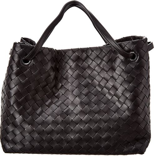 Bottega Veneta Iconic Intrecciato Leather Tote