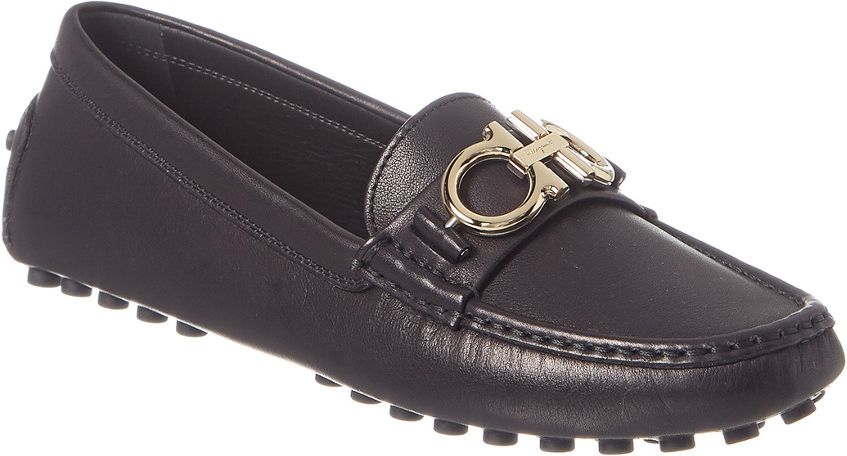 Salvatore Ferragamo Berra Leather Loafer