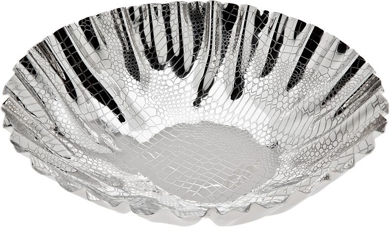 Godinger Croco Scalloped Bowl