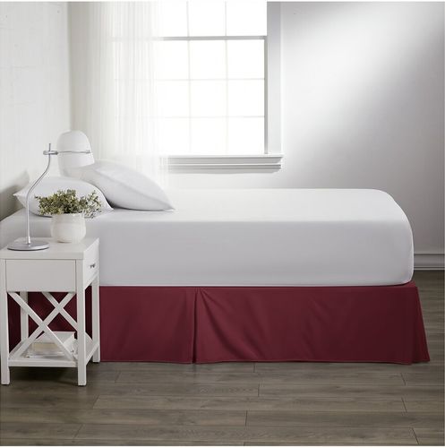 Home Collection Premium Pleated Dust Ruffle Bed Skirt