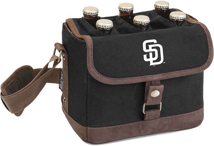 Legacy Beer Caddy' Cooler Tote with Opener with San Diego Padres Digital Print