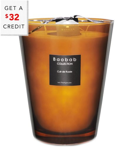 Baobab Collection Max 24 Cuir de Russie Candle