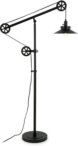 abraham+ivy Descartes Wide Brim 70in Floor Lamp