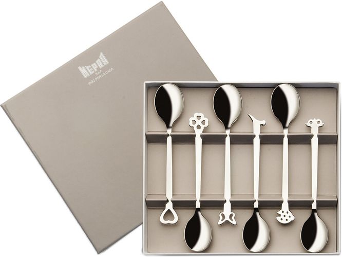 Mepra Gift Box Set of 6 Coffee Spoons