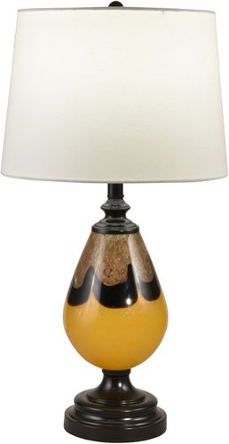 Keithia Hand Blown Art Glass Table Lamp