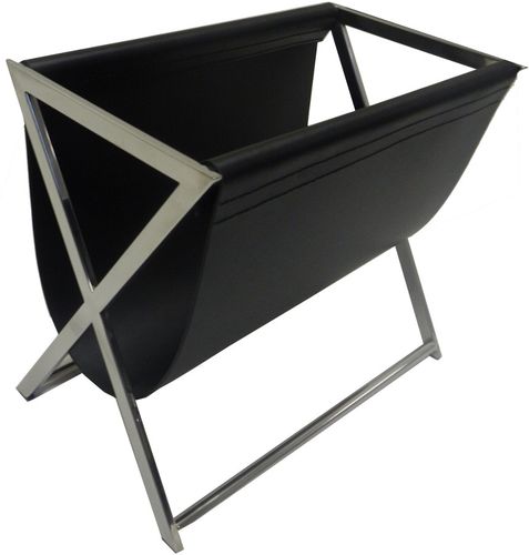 Pangea Lexi Magazine Rack Leatherette