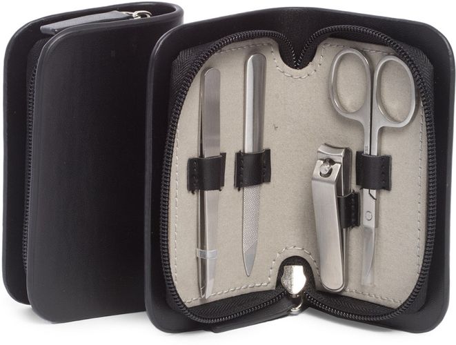 Bey-Berk 4 Piece Manicure Set with Small Nail Clippers