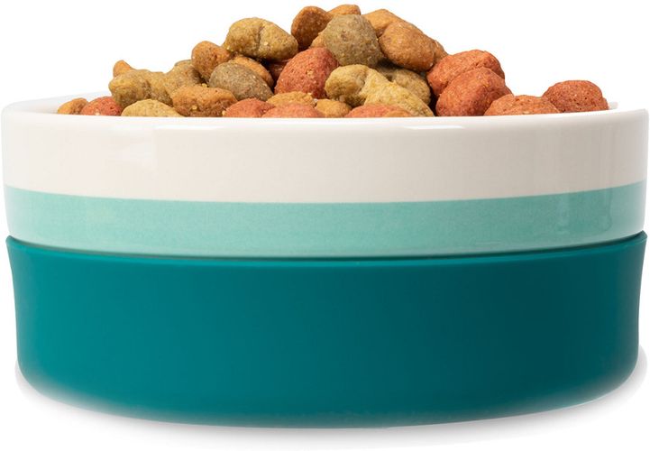 Jonathan Adler Now House Green Chroma Duo Dog Bowl - Small