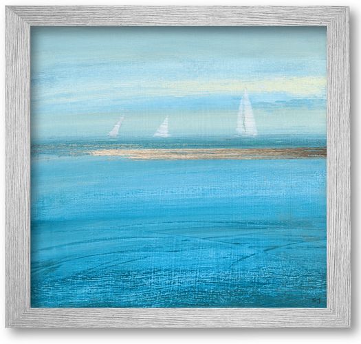 Courtside Market Wall Decor Wainting on the Wind II Gallery Framed Stretched Canvas Wall Art