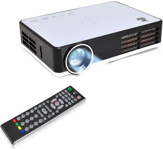 Pyle Smart Mini Portable Projector with Built-In Android System
