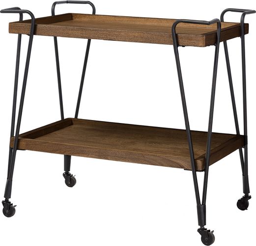 Design Studios Alera Mobile Bar Cart