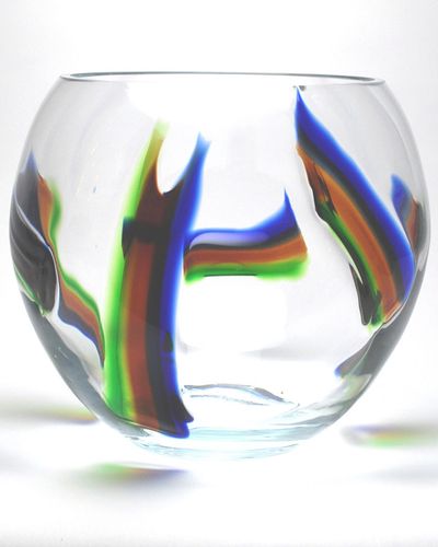 Murano European Art Glass 8in Vase