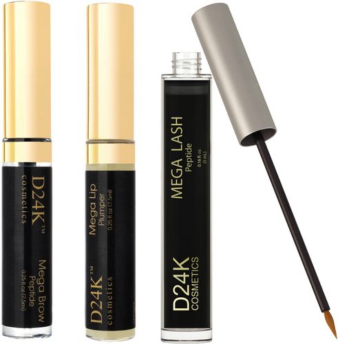 D24K by D'OR Lash, Brow, & Lip Enhancement Treatment Set