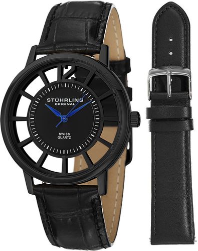 Sturhling Original Men's Winchester Watch with Interchangeable Strap