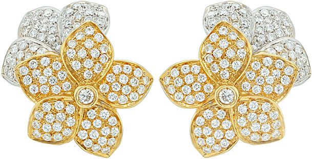 Diana M. Fine Jewelry 18K 3.00 ct. tw. Diamond Earrings