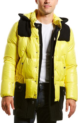 Bark B Rules Quilted Puffer Wool-Blend Down Coat