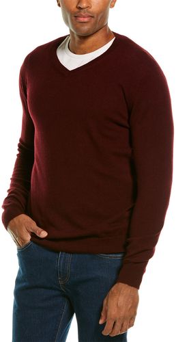 Forte Cashmere Classic Cashmere V-Neck Sweater