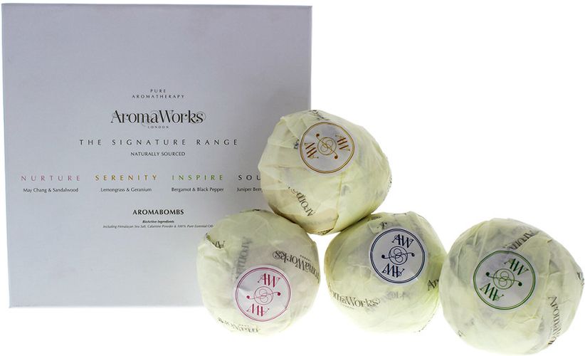 Aromaworks 4pc AromaBomb Quad Box Set