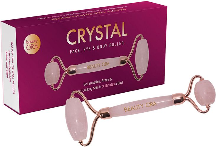 ORA Pink Crystal Face Eye & Body Roller