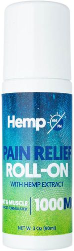 Hemp Am Pm 3oz Pain Cream Roll-On