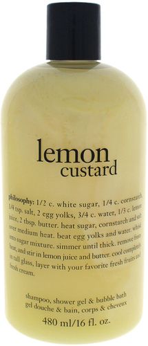 philosophy 16oz Lemon Custard Shampoo, Shower Gel & Bubble Bath