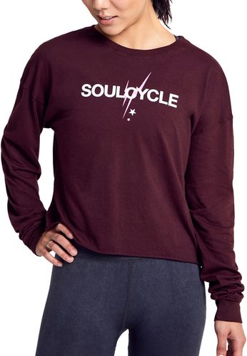 SOUL by SoulCycle Burgundy Washed Soulcycle Top