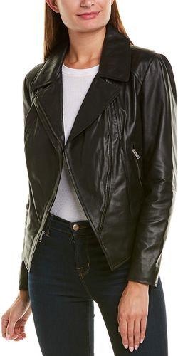 Marc New York Bayside Asymmetrical Leather Jacket