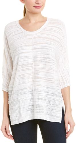 NIC+ZOE Linen-Blend Top