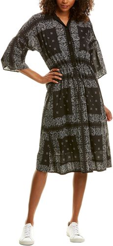 James Perse Relaxed Printed Shirtdress