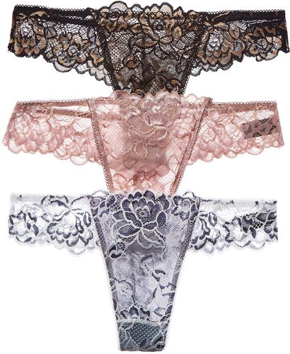 Rene Rofe Set of 3 Head To Toe Thong