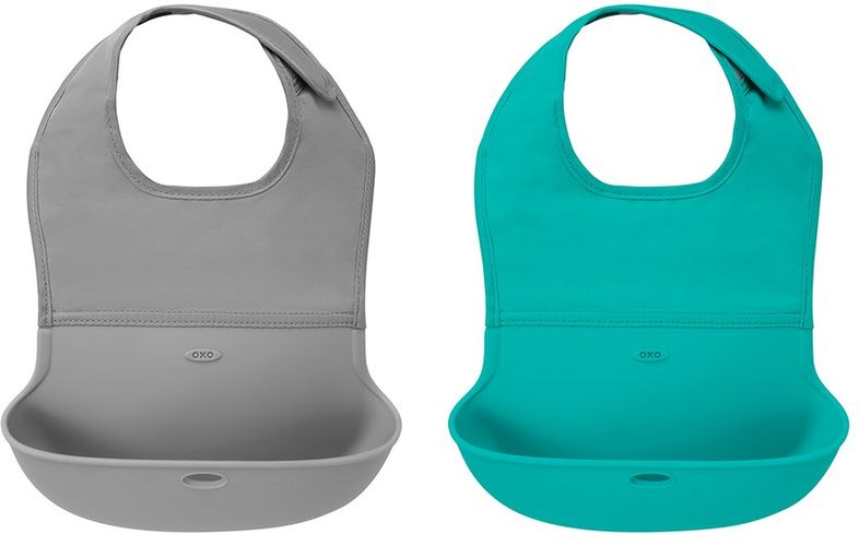 OXO Tot 2pk Roll Up Bibs with $4 Credit
