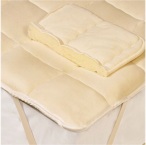 Downtown Company Luxury Wool Filled Mattress Pad