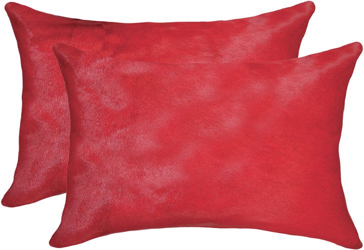 lifestyle brands Set of 2 Torino Cowhide Pillows