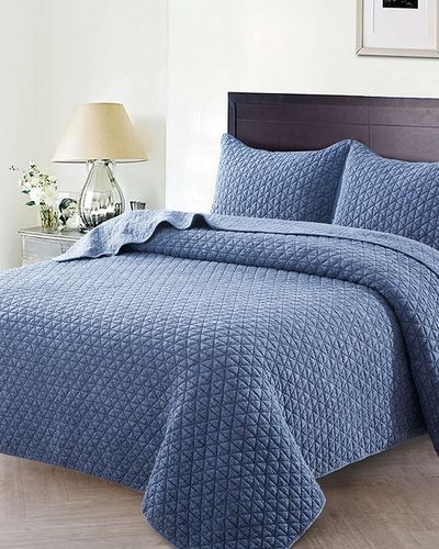 Christopher Knight Home Crushed Stone Quilt Set
