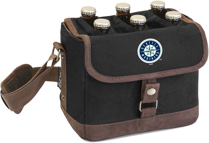 Legacy Beer Caddy' Cooler Tote with Opener with Seattle Mariners Digital Print