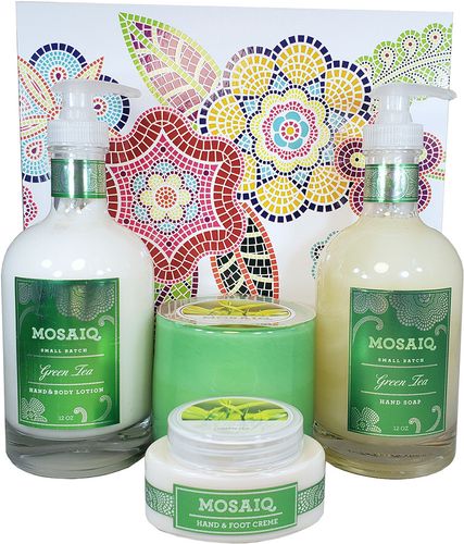 Mosaiq Green Tea 4pc Gift Box
