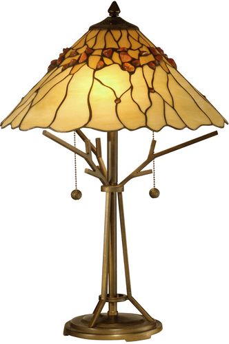 Branch Base Tiffany Table Lamp