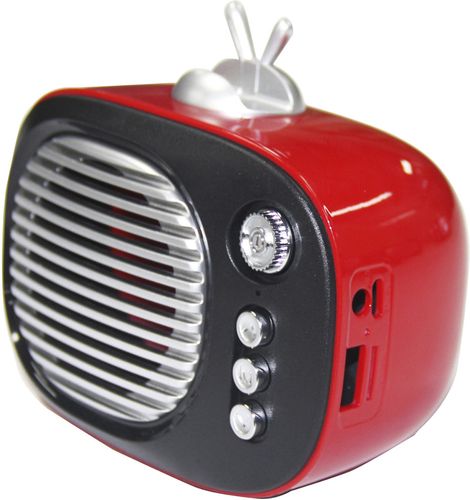 ZTECH 80s Radio Style Retro Vintage Mini Bluetooth Speaker