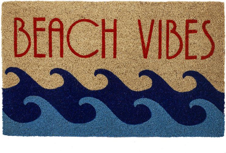 Beach Vibes Coir Doormat