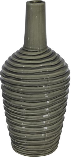 Sagebrook Home Ceramic Crackled Vase